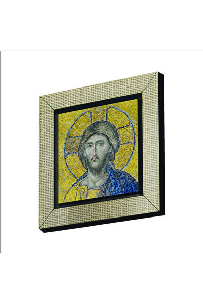 Souvenest Ayasofya- Hz. İsa Mozaiği Baskılı MDF Magnet 7X7