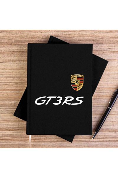 Z zepplin Caiet Porsche GT3RS din pânză neagră