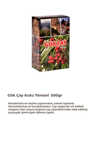 Gök Çay Advantageous Tea Package / 6 Items