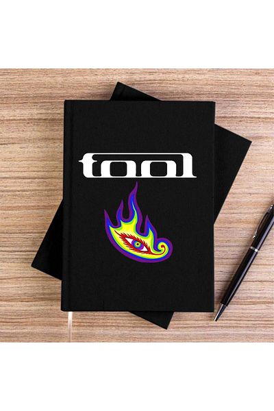 Z zepplin Tool Colors Eye Black Canvas Notebook