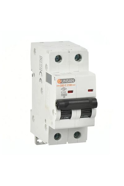 Günsan فالتا أوتوماتيك Sig.10kA C Type 2P 50A