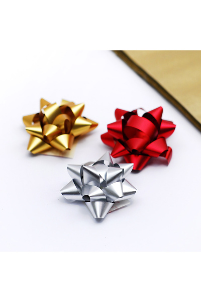 Bimotif Paket Süsü Metalik, 20 Adet Gümüş