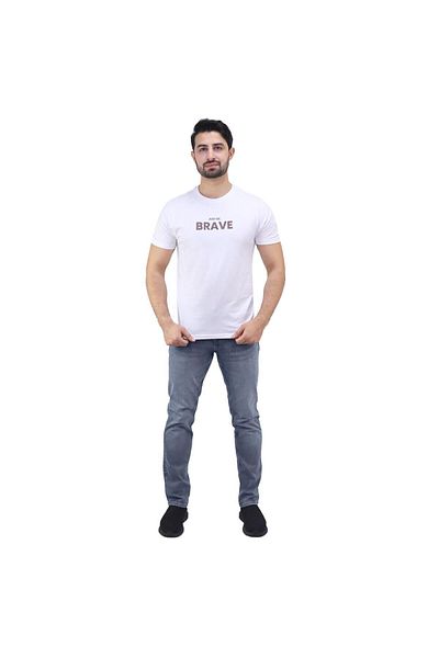 Giordano GIORDANO Men's Crew Neck Cotton Jersey Print Tee