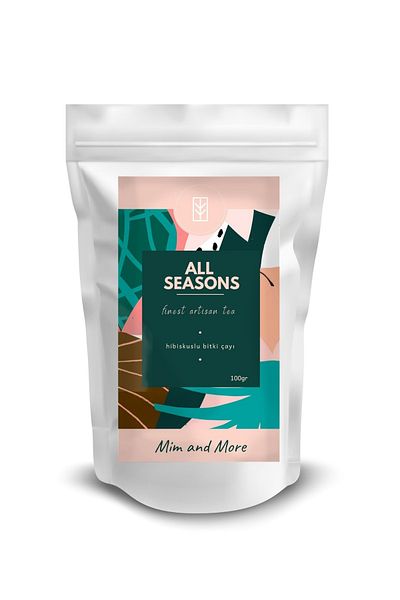 Mim and More All Seasons Tea - Herbal Tea with Hibiscus, 100 g