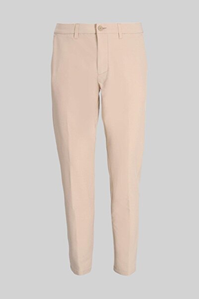 Hugo Boss Slim Fit Streç Chino Erkek Pantolonu Bej