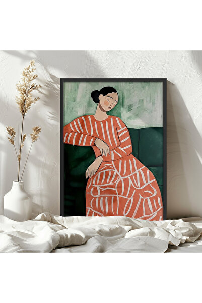 HOMEPACK Jedna drvena ukrštena slika, jednodijelni poster, slika TK/1394