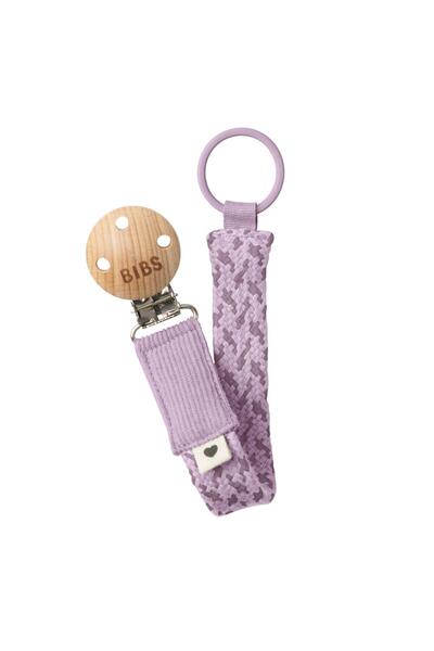 Bibs Paci Braid Emzik Askısı-violet Sky / Mauve