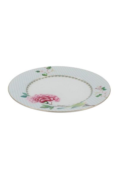 Pip Studio Porcelain plate, Pip Studio, White, 21cm, Blushing Birds collection