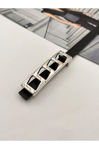 MODAM HİFA Model de lanț Cataramă Siver Curea pentru femei Curea pentru pantaloni Curea pentru rochie Curea pentru cămașă Curea pentru haină