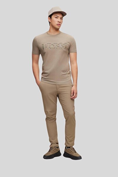 Hugo Boss Regular Fit Erkek T-shirt Yeşil