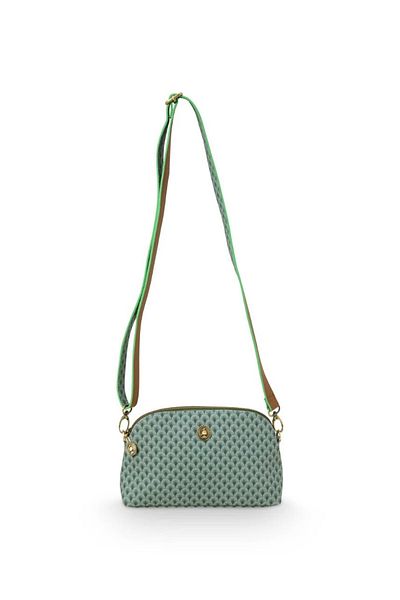 Pip Studio Geantă verde crossbody, 22x6x13,5 cm, colecția Suki, Pip Studio