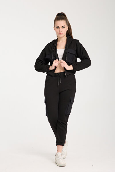 ŞEYDA ERTEM SET DE TRENING PARTEA DE SUS PARTEA DE Jos NEGRĂ PARTEA DE SUS CU...