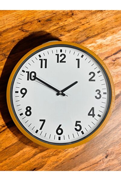 Platin Saat 36cm Classic Wall Clock