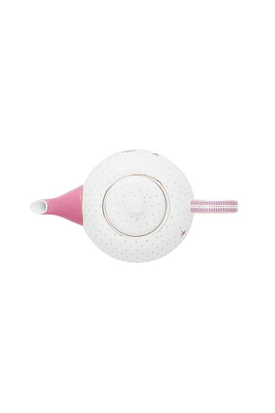 Pip Studio Porcelain teapot, Pip Studio, Dots Gold Pink, 1600 ml, Jolie collection
