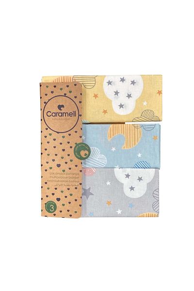 Caramell 3'Ed Mulukulu Blanket, 80X90 cm Dimensions 9392 Module