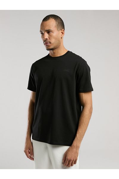 EVERLAST Ανδρικό μπλουζάκι Ever Essentials Basic Regular μαύρο