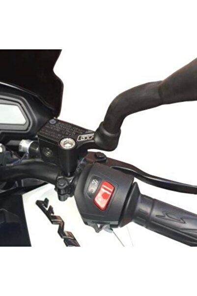 GP KOMPOZİT Bajaj Pulsar Ns 200 2011-2022 Uyumlu Ayna Genişletme Siyah