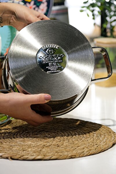 COCİNERO 2090 Gloss Premium Steel Single Pot 22 cm
