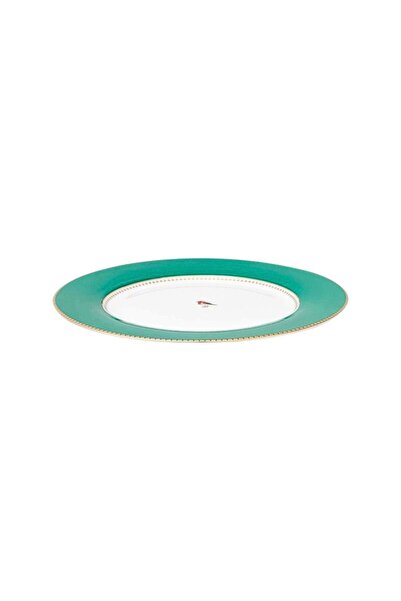 Pip Studio Porcelain plate, Pip Studio, Green, 17 cm, Love Birds collection
