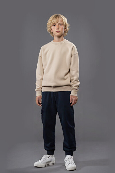 Trend Bebe Butik Pantaloni de sport unisex Jogger pentru băieți cu talie elas...