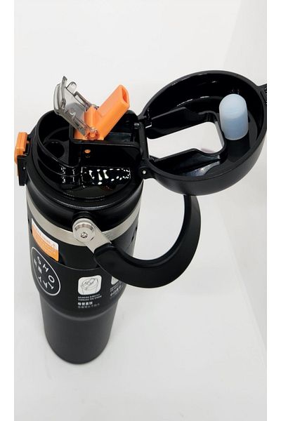 GLANCE Shotay Journey Mug 650 ml Dual Use Black