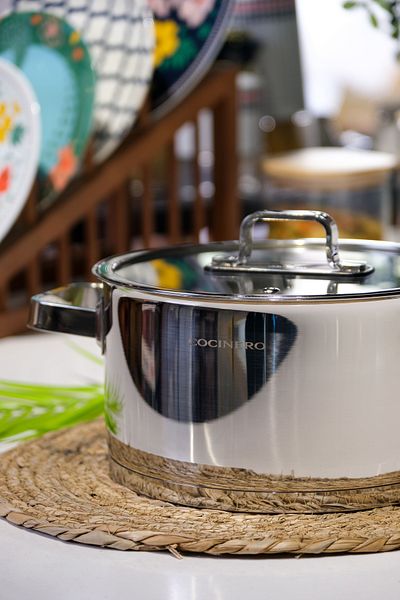 COCİNERO 2090 Gloss Premium Steel Single Pot 18 cm
