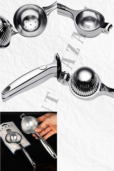 Kent Pazarı Stainless Steel Citrus and Lemon Squeezer 1 Pc