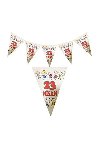 Parti dolabı 1 Adet 23 Nisan Bayrak Flama, 23 Nisan Süslemeleri Milli Bayram ...