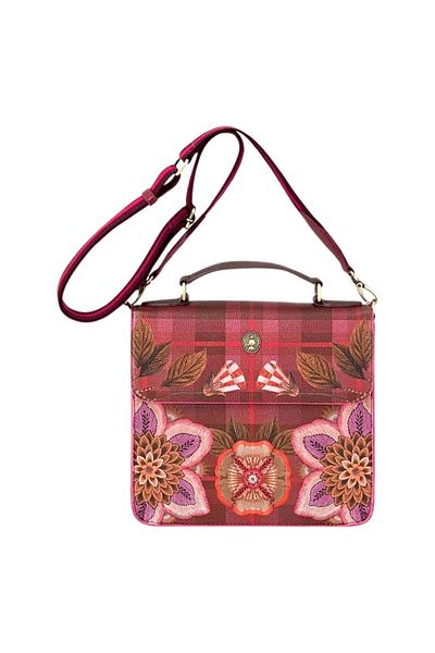Pip Studio Geantă Frances crossbody, Red, 25x9x21,5 cm, colecția Flores Felices, Pip Studio