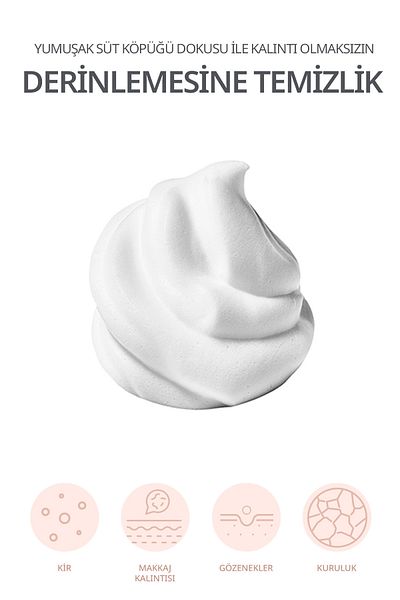 Missha Facial Cleansing Foam - Creamy Latte Cleansing Foam Strawberry