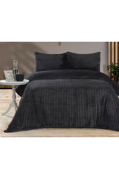 aktarteks Double Bed Cover with Rabbit Feather Pillow