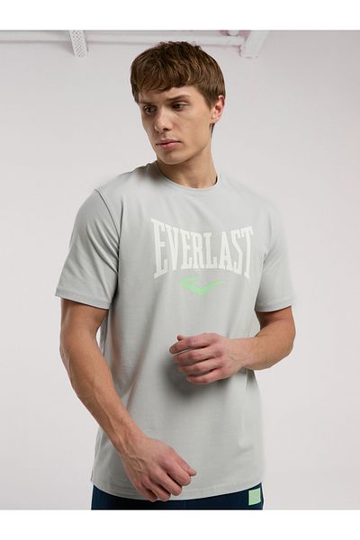 EVERLAST Ανδρικό μπλουζάκι Boxing Club ανοιχτό γκρι