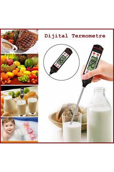 gaman Digital Kitchen Thermometer - for Milk, Food, Barbecue and Yogurt Food