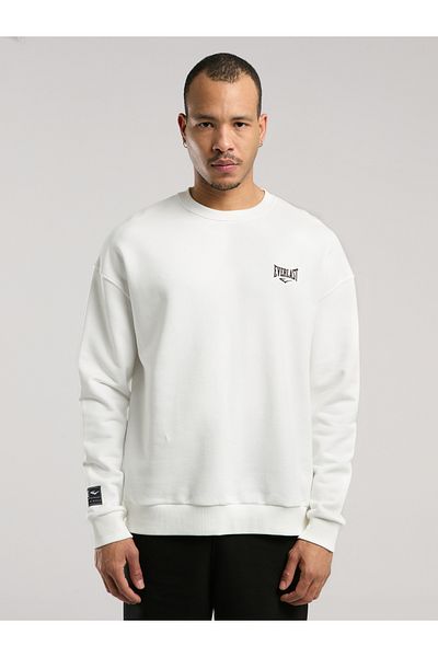 EVERLAST Ανδρικό φούτερ Ever Essentials Comfort White