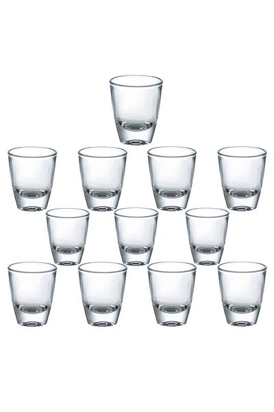 Cesiro Set 12 pahare de shot de 30 ml, Cesiro