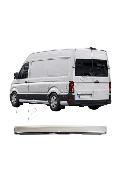 BRSPLAST Volkswagen Crafter Uyumlu 2017 Ve Üzeri Krom Bagaj Çıtası Paslanmaz ...