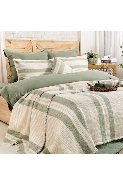 Schafer Home Enza Dowry Set 8 Pieces-Green