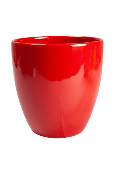 Cesiro Modern Red Vase, 11.5 cm high