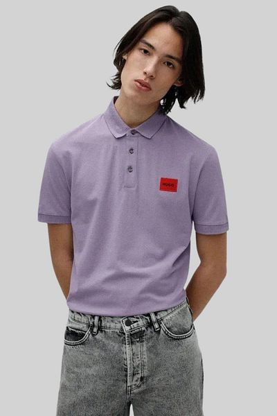 HUGO Dereso222 Men's Polo Neck T-Shirt50466202