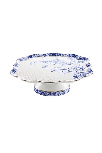 Pip Studio Porcelain cake tray, Pip Studio, White, 24x8 cm, Royal White collection