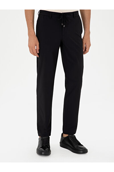 Cacharel Siyah Slim Fit Kumaş Pantolon 50305035-VR046