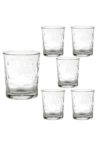 Cesiro Set 6 pahare de 155 ml din sticla, Cesiro