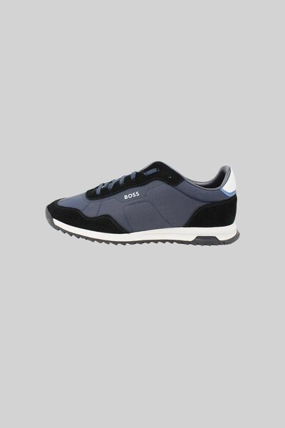 BOSS Marka Logolu Zayn Erkek Sneaker Mavi