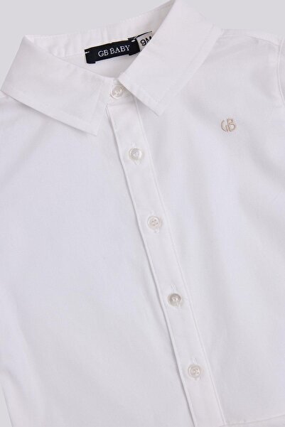 GB Baby BG Store Erkek Bebek Beyaz Gömlek