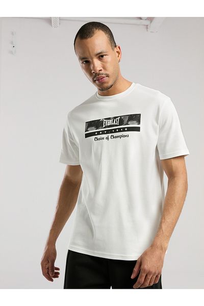 EVERLAST Λευκό ανδρικό μπλουζάκι Champions Collection