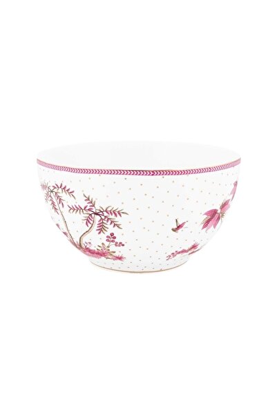 Pip Studio Bol din porțelan, Pip Studio, Gold Pink, 18 cm, colecția Jolie