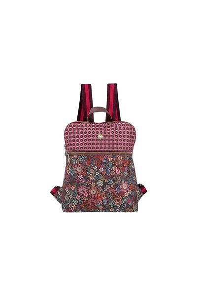 Pip Studio Rucsac Finlee damă, Pip Studio, Red, 28x11x36 cm, colecția Tutti i Fiori