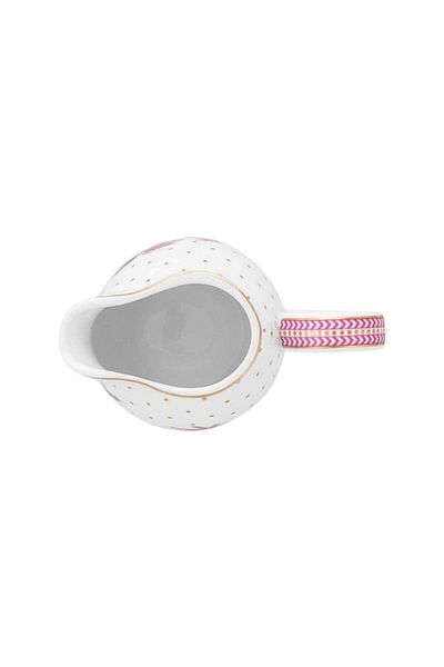 Pip Studio Porcelain Milk Jug, Dots Gold Pink, 250 Ml, Jolie Collection