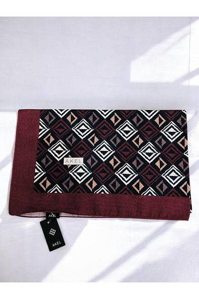 Akel Patterned Polyester Schal Changing-4