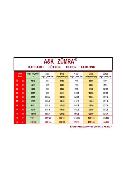 A&K ZÜMRA Women's Wire-Free Non-Support Combed Cotton Gathering Bra D Cap